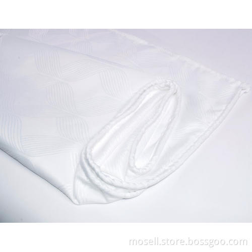 Ren polyester jacquard vattentät duschgardin